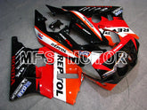 Carénage ABS Honda CBR 400RR NC23 1988-1989 - Repsol - Rouge Orange Noir - MFS4604